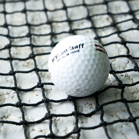 High Impact Golf Backstop Net #18 Nylon 3/4 Mesh