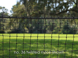 Baseball Barrier Net Panel No.18 Nylon Black